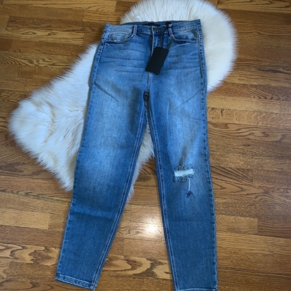 SP black label distressed skinny stretch jeans 31‎